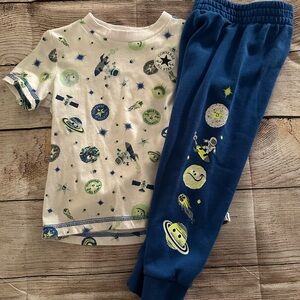 Converse white and Blue Space Set